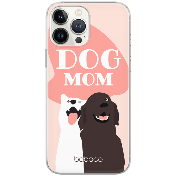 Etui Psy 008 Dog Mom Babaco Nadruk pełny Wielobarwny