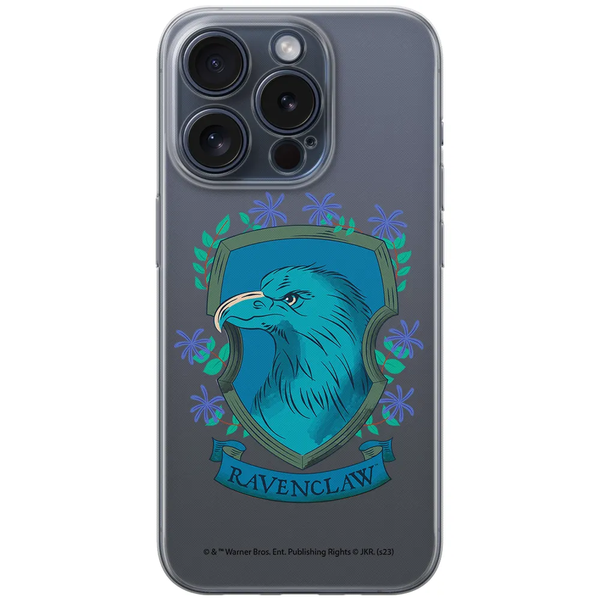 Etui Ravenclaw 002 Harry Potter Nadruk częściowy Przeźroczysty