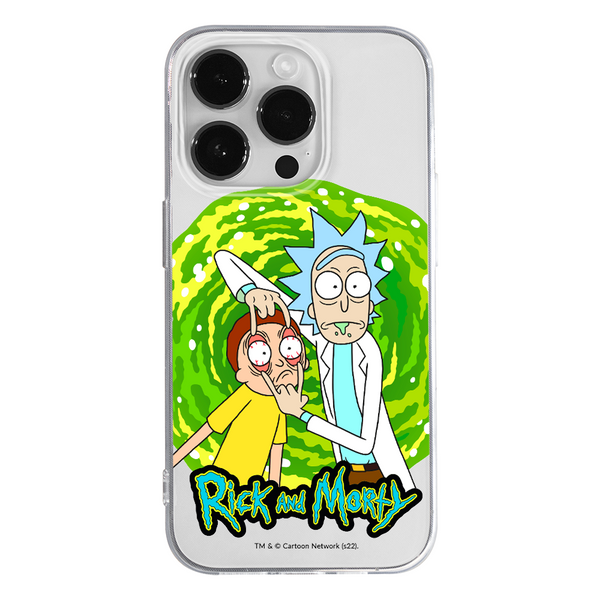 Etui Rick i Morty 007 Rick and Morty Nadruk częściowy Przeźroczysty