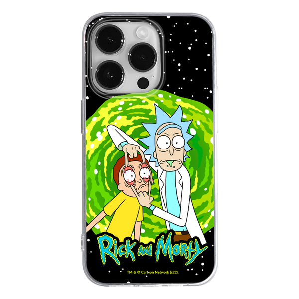 Etui Rick i Morty 007 Rick and Morty Nadruk pełny Czarny