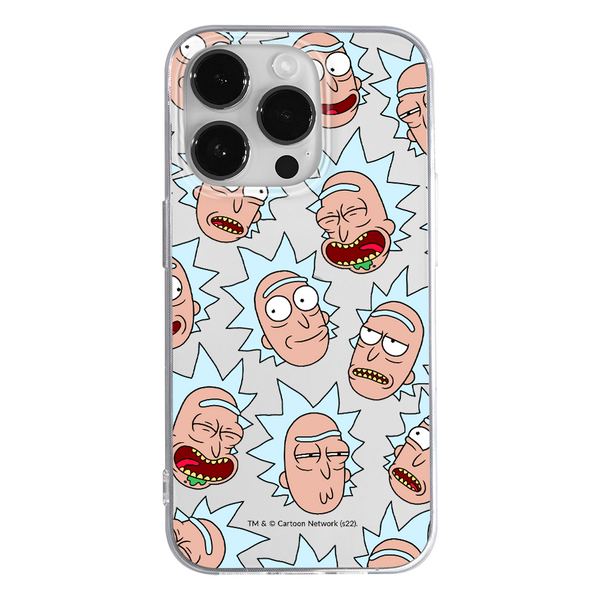 Etui Rick i Morty 015 Rick and Morty Nadruk częściowy Przeźroczysty