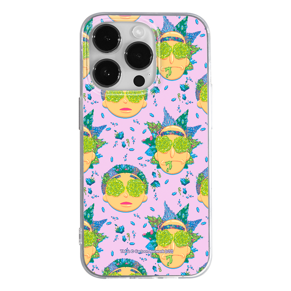 Etui Rick i Morty 022 Rick and Morty Nadruk pełny Różowy