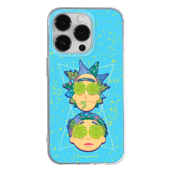 Etui Rick i Morty 023 Rick and Morty Nadruk pełny Niebieski