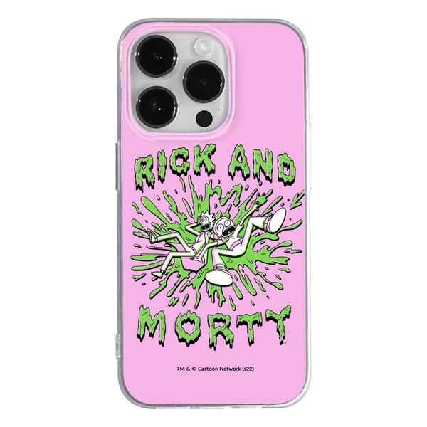 Etui Rick i Morty 024 Rick and Morty Nadruk pełny Różowy