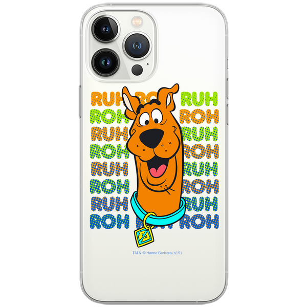 Etui Scooby Doo 003 Scooby Doo Nadruk częściowy Przeźroczysty