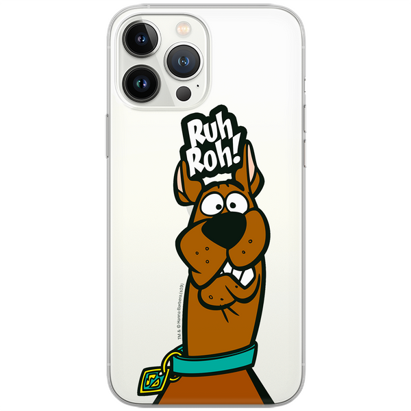 Etui Scooby Doo 007 Scooby Doo Nadruk częściowy Przeźroczysty