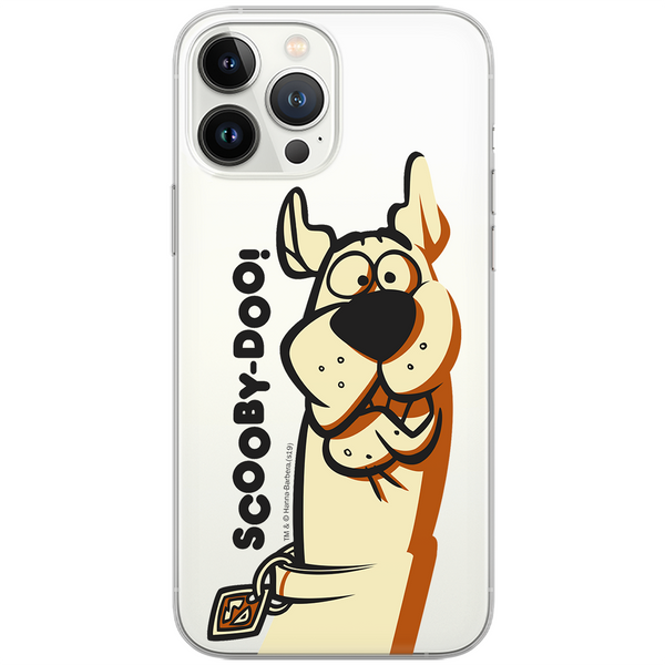 Etui Scooby Doo 009 Scooby Doo Nadruk częściowy Przeźroczysty