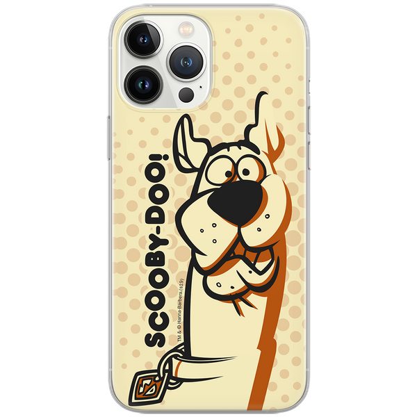 Etui Scooby Doo 009 Scooby Doo Nadruk pełny Beżowy