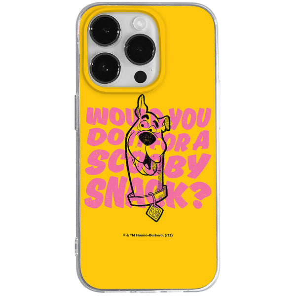 Etui Scooby Doo 019 Scooby Doo Nadruk pełny Żółty