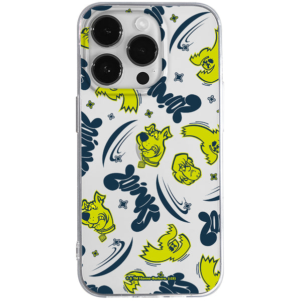 Etui Scooby Doo 021 Scooby Doo Nadruk częściowy Przeźroczysty