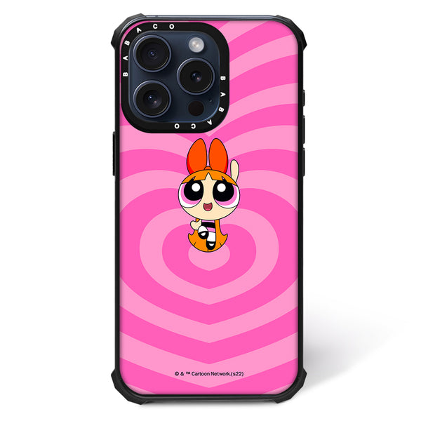 Etui Shockproof Magsafe Atomówki 004 The Powerpuff Girls Nadruk pełny Różowy