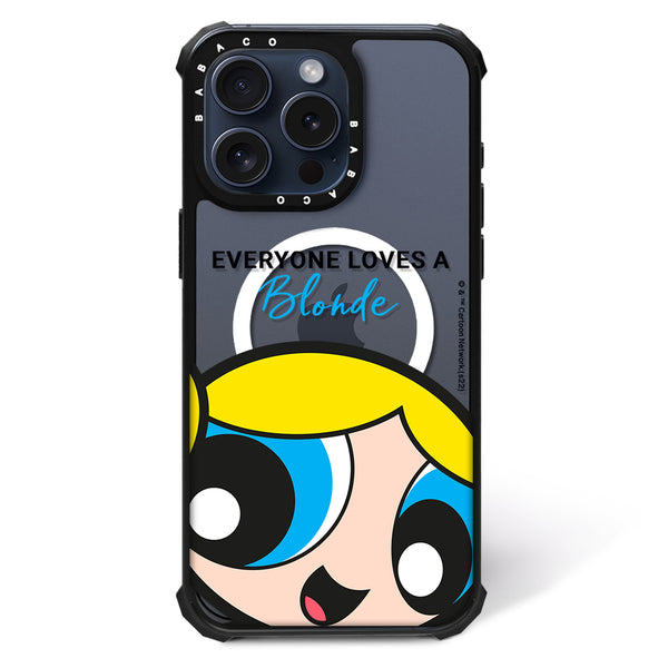 Etui Shockproof Magsafe Atomówki 012 The Powerpuff Girls Nadruk częściowy Przeźroczysty