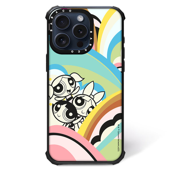 Etui Shockproof Magsafe Atomówki 018 The Powerpuff Girls Nadruk pełny Wielobarwny