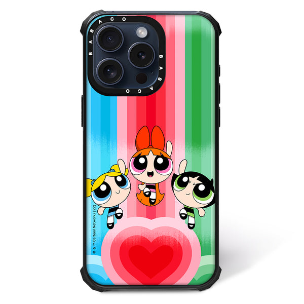 Etui Shockproof Magsafe Atomówki 036 The Powerpuff Girls Nadruk pełny Wielobarwny