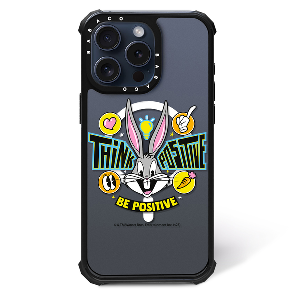 Etui Shockproof Magsafe Bugs 019 Looney Tunes Nadruk częściowy Przeźroczysty