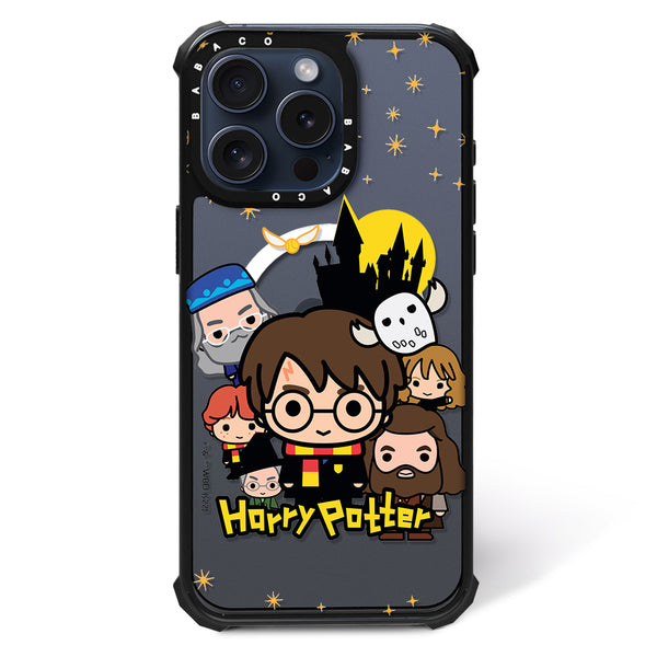 Etui Shockproof Magsafe Harry Potter 100 Harry Potter Nadruk częściowy Przeźroczysty