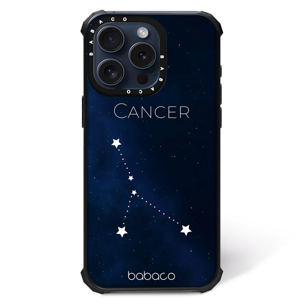 Etui Shockproof Magsafe Zodiac Constellation 004 Babaco Nadruk pełny Granatowy