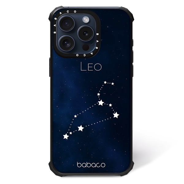 Etui Shockproof Magsafe Zodiac Constellation 005 Babaco Nadruk pełny Granatowy