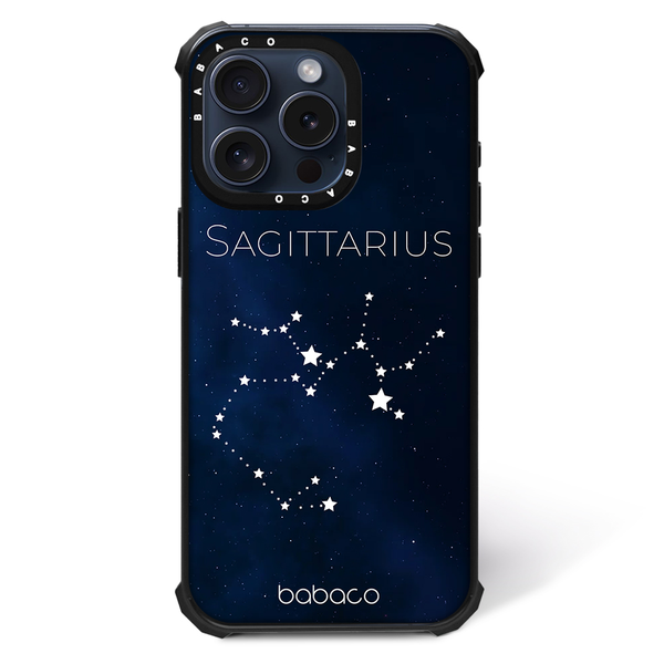 Etui Shockproof Magsafe Zodiac Constellation 009 Babaco Nadruk pełny Granatowy