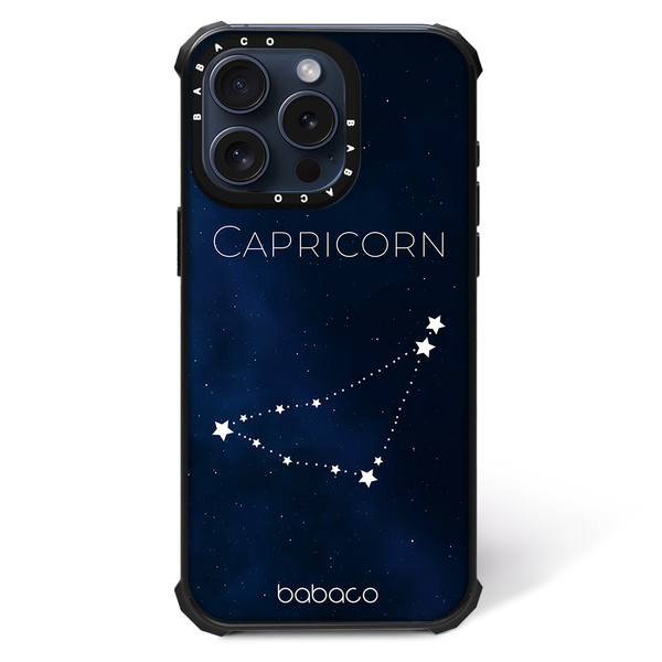 Etui Shockproof Magsafe Zodiac Constellation 010 Babaco Nadruk pełny Granatowy