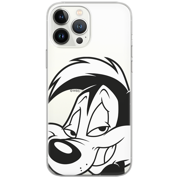 Etui Skunks Pepe Le Swąd 001 Looney Tunes Nadruk częściowy Przeźroczysty