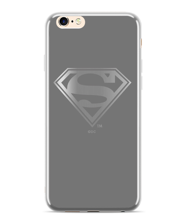 Etui Superman 004 DC Luxury chrome Srebrny