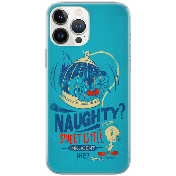 Etui Sylwester i Tweety 001 Looney Tunes Nadruk pełny Niebieski