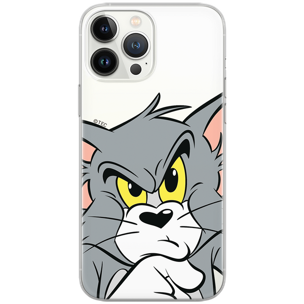 Etui Tom 001 Tom & Jerry Nadruk częściowy Przeźroczysty