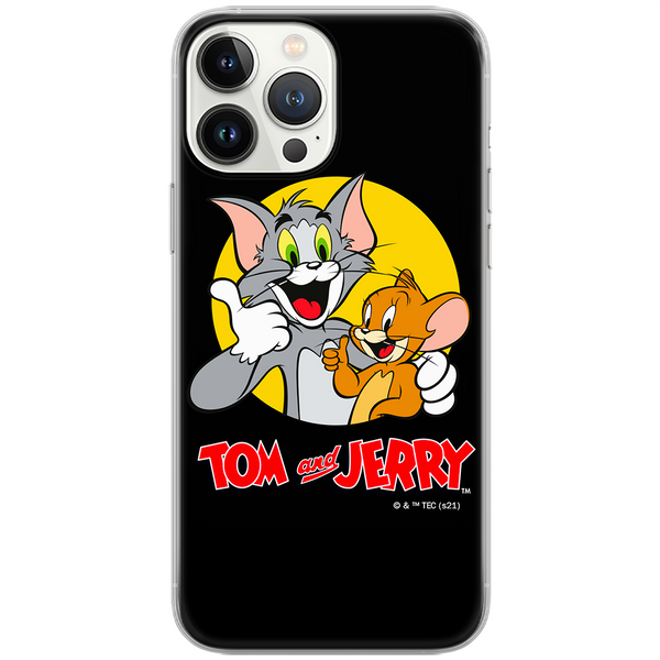 Etui Tom i Jerry 013 Tom & Jerry Nadruk pełny Czarny