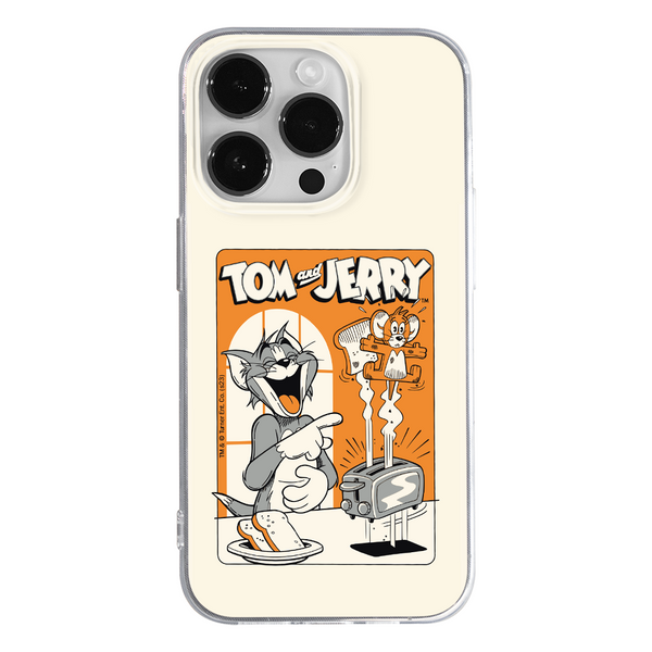 Etui Tom i Jerry 043 Tom & Jerry Nadruk pełny Beżowy