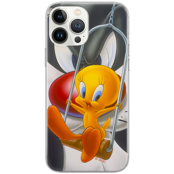 Etui Tweety 008 Looney Tunes Nadruk pełny Czarny