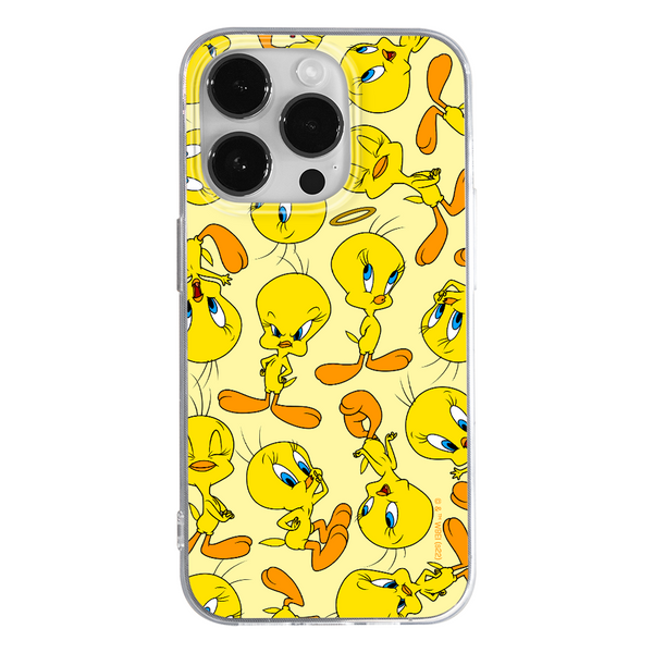 Etui Tweety 010 Looney Tunes Nadruk pełny Żółty