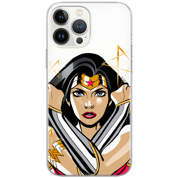 Etui Wonder Woman 003 DC Nadruk częściowy Przeźroczysty