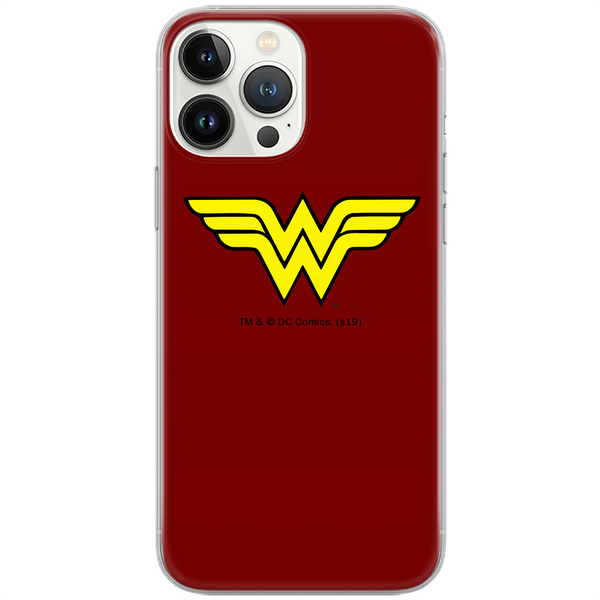 Etui Wonder Woman 005 DC Nadruk pełny Czerwony