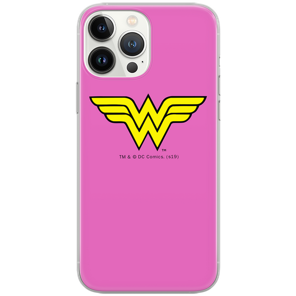 Etui Wonder Woman 005 DC Nadruk pełny Różowy