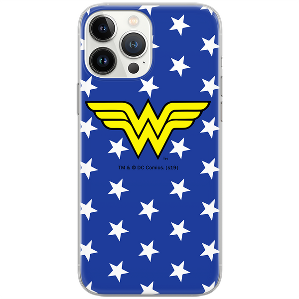 Etui Wonder Woman 006 DC Nadruk pełny Niebieski