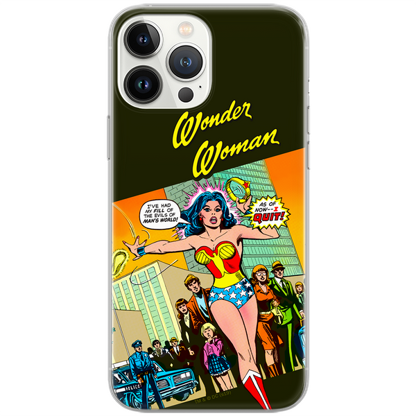 Etui Wonder Woman 016 DC Nadruk pełny Czarny