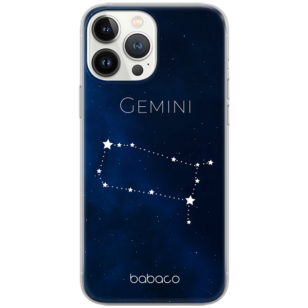 Etui Zodiac Constellation 003 Babaco Nadruk pełny Granatowy