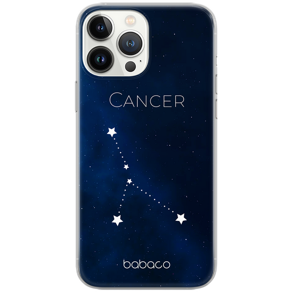 Etui Zodiac Constellation 004 Babaco Nadruk pełny Granatowy