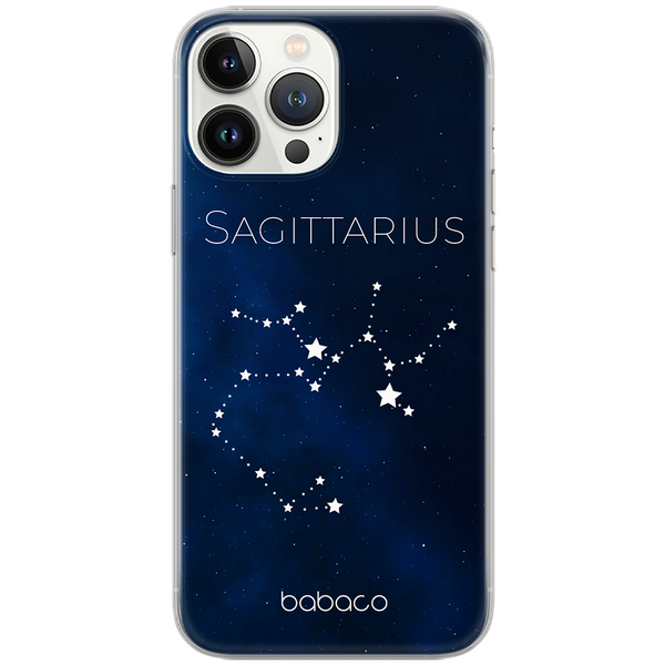 Etui Zodiac Constellation 009 Babaco Nadruk pełny Granatowy