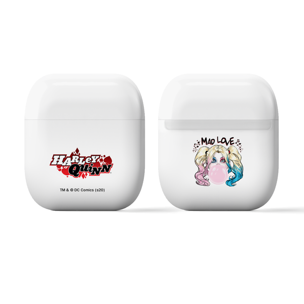 Etui na Airpods Harley Quinn 001 DC Biały