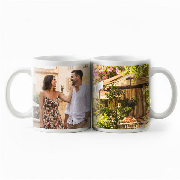 Kubek personalizowany DOWOLNE ZDJĘCIE Biały klasyczny