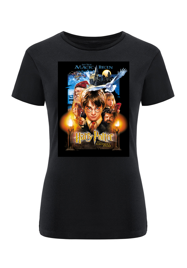 Koszulka damska Harry Potter 281 Harry Potter Czarny