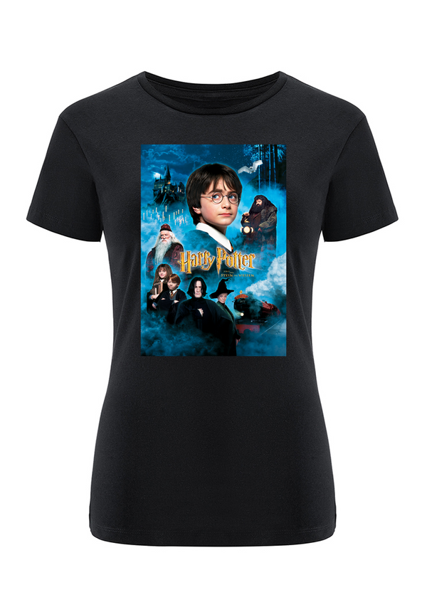 Koszulka damska Harry Potter 283 Harry Potter Czarny