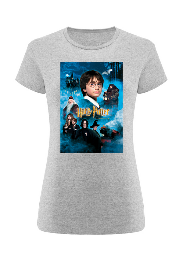 Koszulka damska Harry Potter 283 Harry Potter Szary