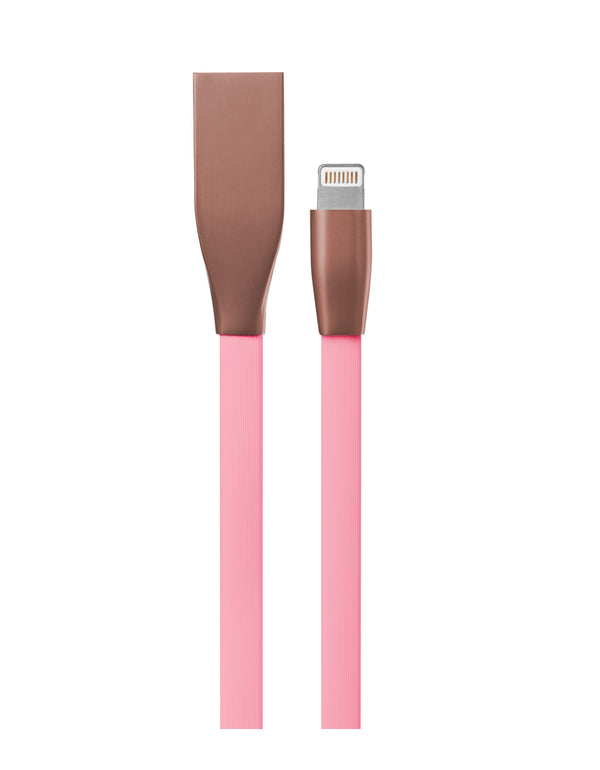 KABEL USB slim IPhone Lightning Lightning Rosegold