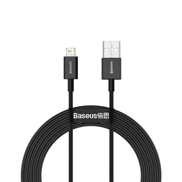 Kabel USB IPhone Lightning Lightning 2,4A 2m Baseus Czarny