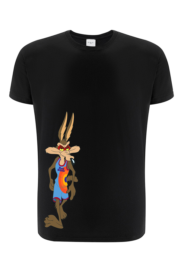 Koszulka męska Kosmiczny Mecz 035 Looney Tunes Czarny