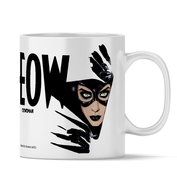 Kubek Catwoman 001 DC Biały