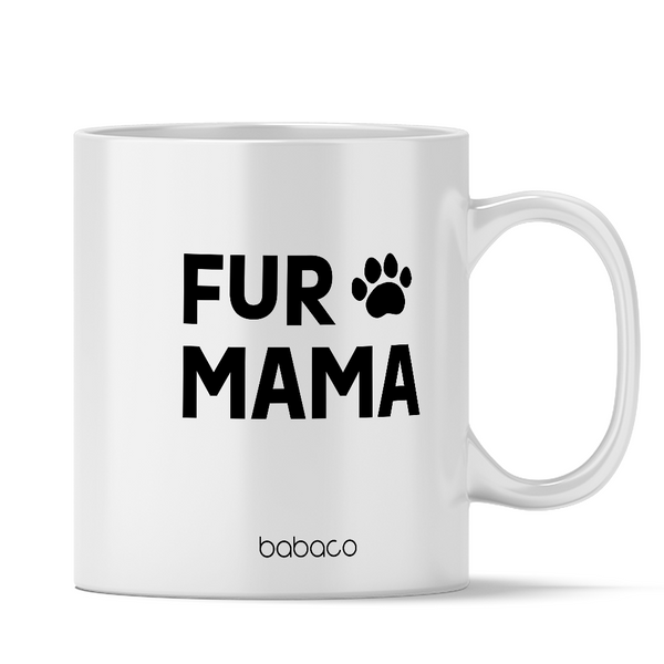 Kubek Psy 013 Fur Mama Babaco Biały